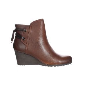 Rockport Womens Lucinda Brown Ankle Boots Size 9 Medium (B, M)